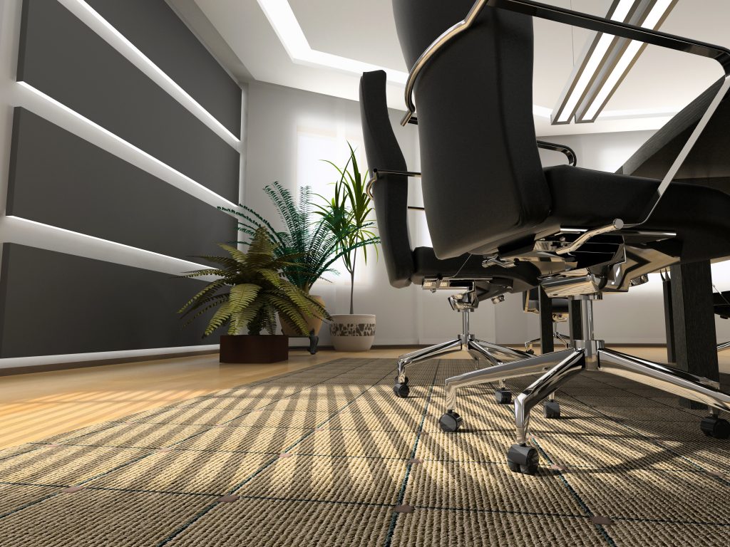 Cleaning office carpets ensure good indoor air quality!